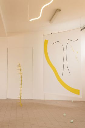 Da sogno. Giovanni Chiamenti, Antonio Gramegna. Exhibition view at La Cattedrale Studio, Milano 2020. Photo credit Sara Davide