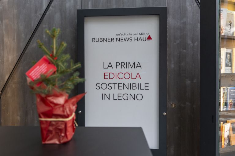 Edicola Rubner Haus a Milano © Photo credits Alessandro Zenoni