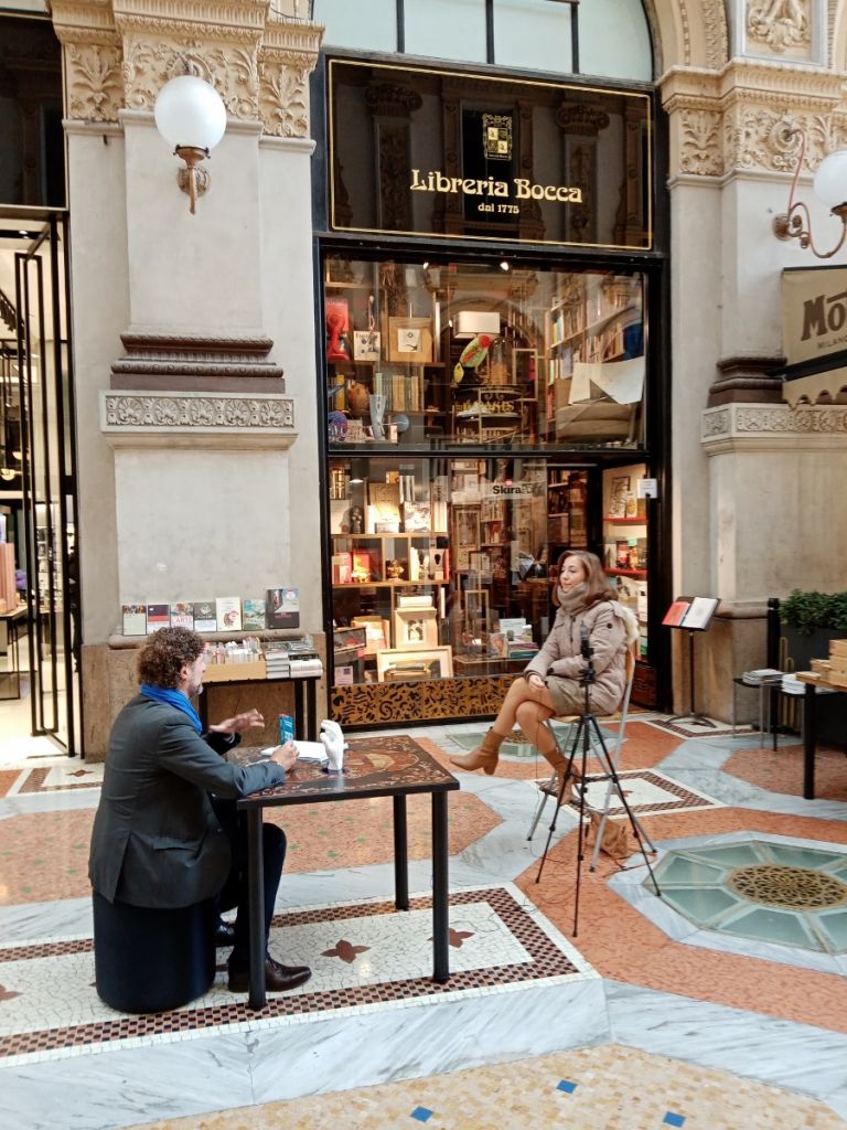 Edoardo Vigna, Vera Agosti courtesy Libreria Bocca Milano