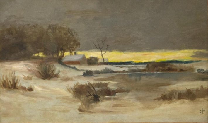Edward Hopper, Old Ice Pond at Nyack, 1897. Cortesia di Josephine N. Hopper