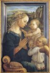 Filippo Lippi, Madonna col Bambino e due angeli, Firenze, Gallerie degli Uffizi