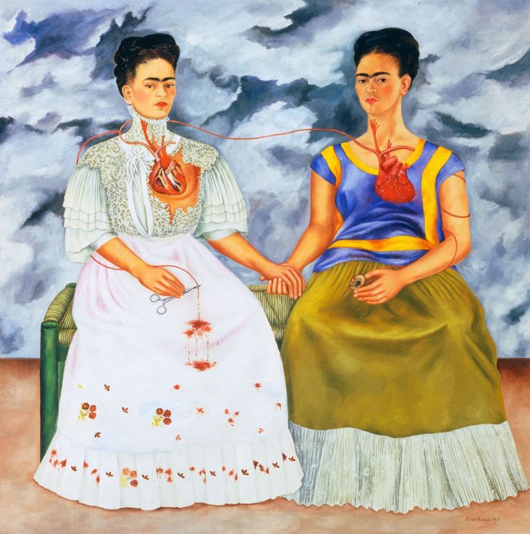 Frida Kahlo, Las dos Frida, 1939. Museo de Arte Moderno, Città del Messico