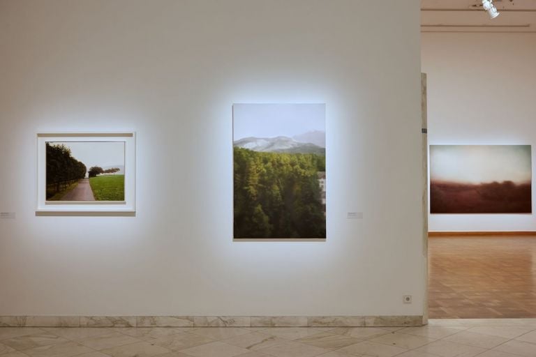 Gerhard Richter. Landschaft. Exhibition view at Kunstforum, Vienna 2020. Photo © Alistair Fuller