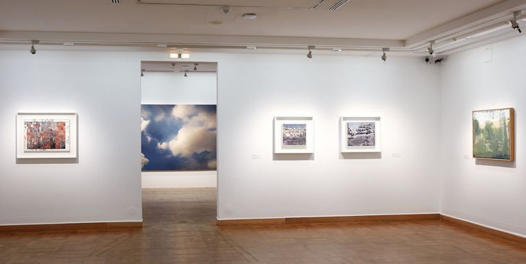 Gerhard Richter. Landschaft. Exhibition view at Kunstforum, Vienna 2020. Photo © Alistair Fuller