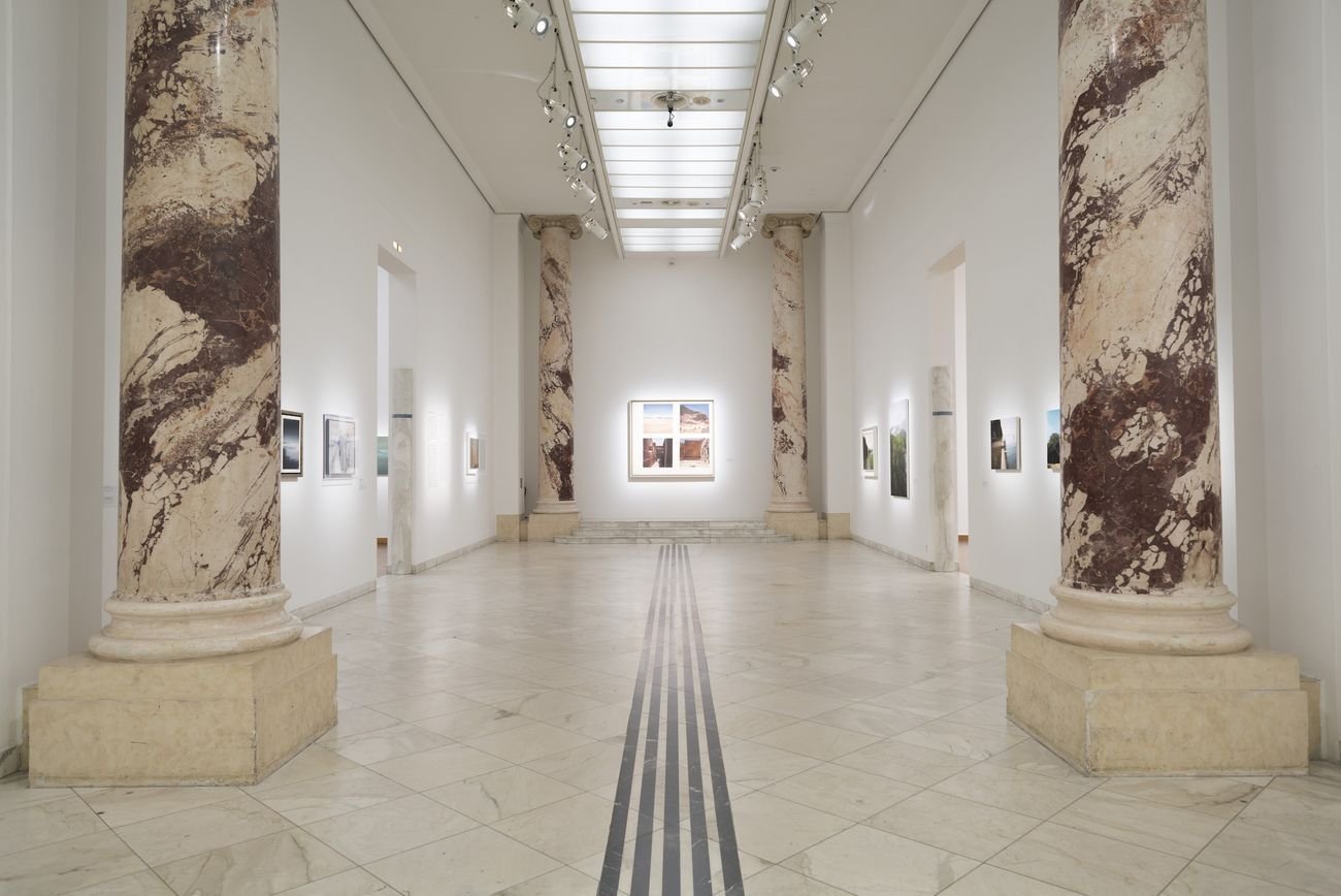 Gerhard Richter. Landschaft. Exhibition view at Kunstforum, Vienna 2020. Photo © Hannes Böck