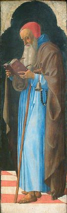 Giovanni Bellini, Sant’Antonio, 1470. Musée du Louvre, Parigi