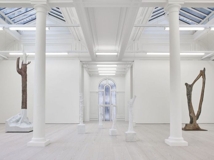 Giuseppe Penone - Fui, Sarò, Non sono exhibition view at Marian Goodman Gallery, Londra 2016