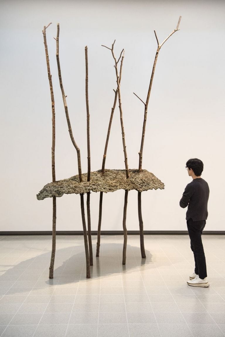 Giuseppe Penone, Soffio di foglie, 1982 © Giuseppe Penone 2020 © ADAGP, Paris & DACS, London 2020. Courtesy of Hayward Gallery. Photo Linda Nylind