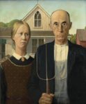 Grant Wood, American Gothic, 1930, Art Institute, Chicago