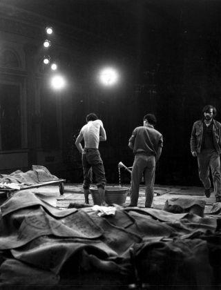 I testimoni. Teatro Gobetti, Torino 1968. Photo Italo Colombo. Courtesy Teatro Stabile di Torino