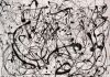 Jackson Pollock, Number 14. Gray, 1948. Yale University Art Gallery, Katharine Ordway Collection © 2012 The Pollock Krasner Foundation _ Artists Rights Society (ARS), New York