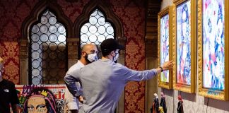 Jisbar. Exhibition view at Cappella segreta di San Marco, Venezia 2020. Photo credit Pometta Photographer