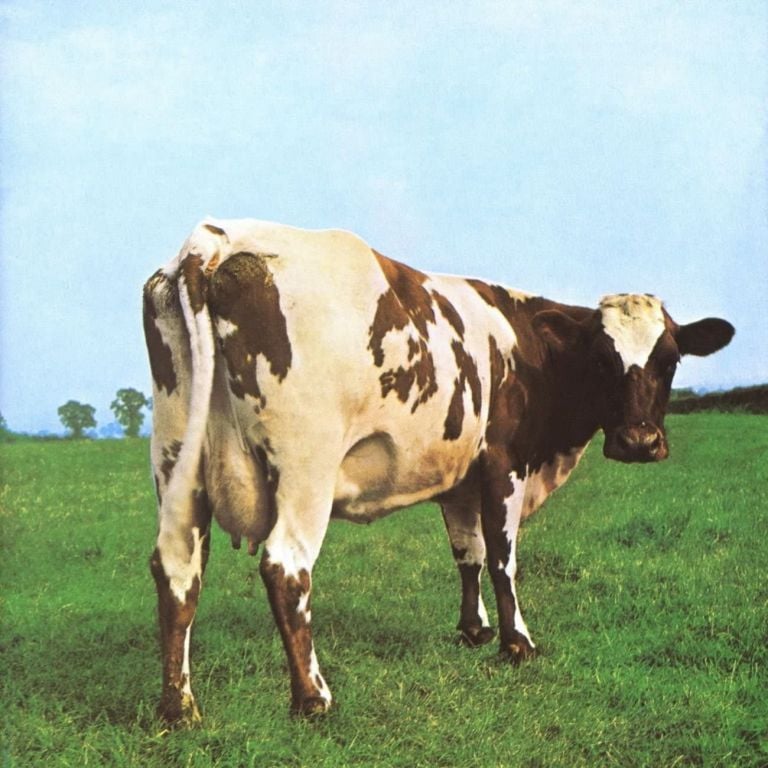 La copertina di “Atom Hearth Mother” (1970) dei Pink Floyd firmata da Storm Thorgerson