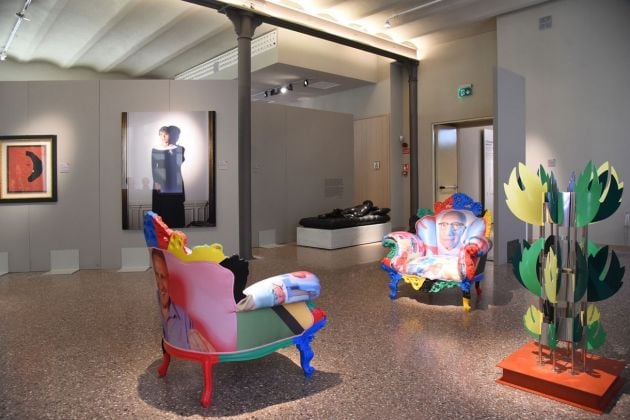 La rivoluzione siamo noi. Collezionismo italiano contemporaneo. Exhibition view at XNL, Piacenza 2020 © Del Papa
