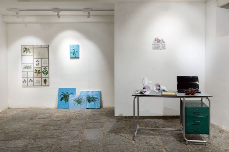 Lello Lopez. Materiale minimo di senso. Exhibition view at Shazar Gallery, Napoli 2020. Photo Danilo Donzelli