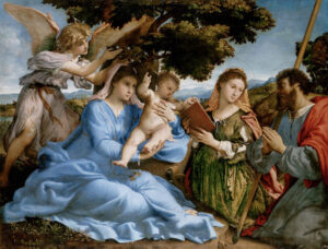 In mostra a Venezia la “Sacra Conversazione con i santi Caterina e Tommaso” di Lorenzo Lotto