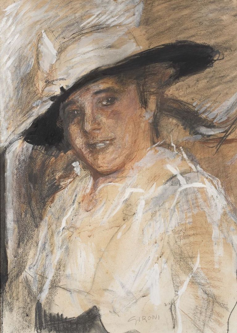 Mario Sironi, Ritratto di Margherita Sarfatti, 1916. Courtesy Galleria Russo, Roma
