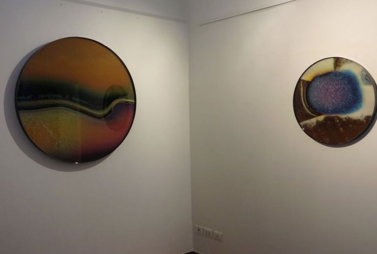 Mauro Moriconi. Exhibition view at Studio 38, Pistoia 2020. Courtesy Studio38