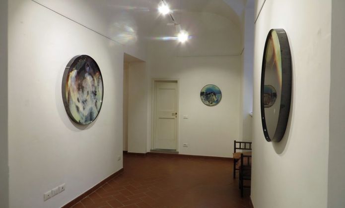 Mauro Moriconi. Exhibition view at Studio 38, Pistoia 2020. Courtesy Studio38