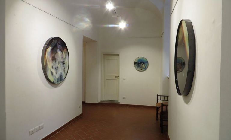 Mauro Moriconi. Exhibition view at Studio 38, Pistoia 2020. Courtesy Studio38