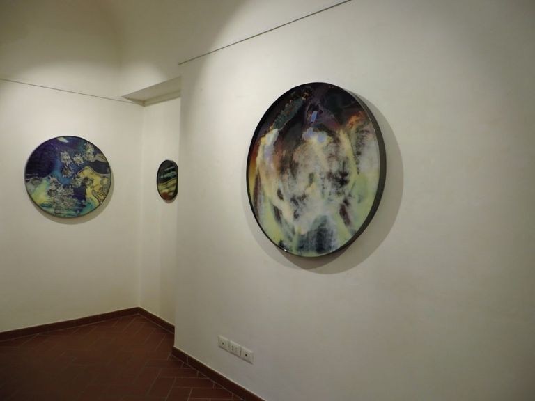 Mauro Moriconi. Exhibition view at Studio 38, Pistoia 2020. Courtesy Studio38