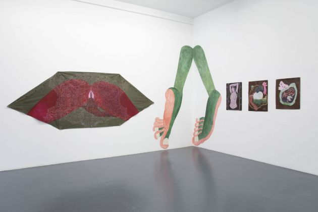 Michela Martello. Of the Earth. Exhibition view at Galleria Giovanni Bonelli, Milano 2020