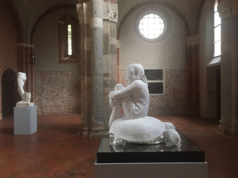 Michelangelo Galliani. Ad integrum. Installation view at Basilica di San Celso, Milano 2020