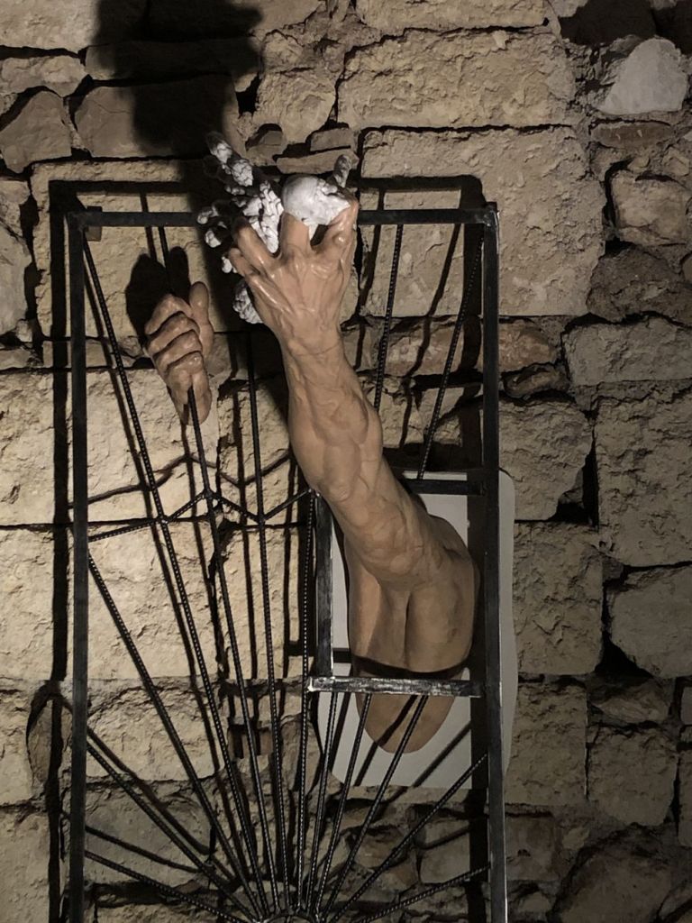 Oleg Kulik, Grids, 2019. Installation view at Castello di Barletta, 2020