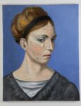 Paola Gandolfi, La crepa, 2020, olio su tela, 50x40 cm