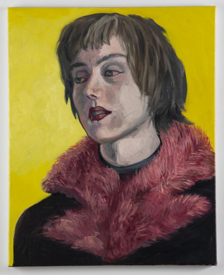 Paola Gandolfi, Un sospiro, 2020, olio su tela, 50x40 cm