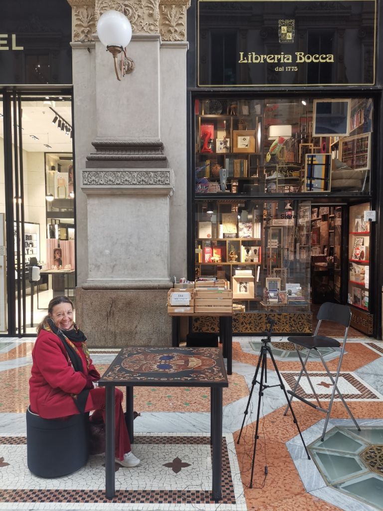 Paola Gribaudo Presidente Accademia Albertina Torino, courtesy Libreria Bocca, Milano