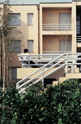 Paolo Riani, Appartamenti Pieve Park, Pieve a Nievole, 1985. Particolare dei duplex. Photo Paolo Riani