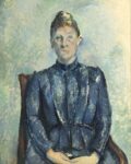 Paul Cézanne, Ritratto della signora Cézanne, 1890 circa, Parigi, Musée de l'Orangerie