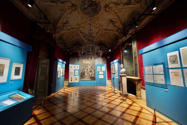 Raffaello in Umbria e la sua eredità in Accademia. Installation view at Palazzo Baldeschi, Perugia 2020
