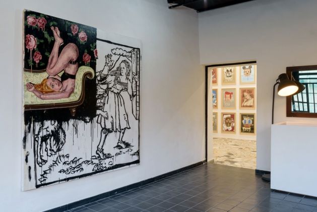 Ryan Mendoza. Almost Home. Installation view at Luigi Solito Galleria Contemporanea, Napoli 2020. Photo Roberto Della Noce