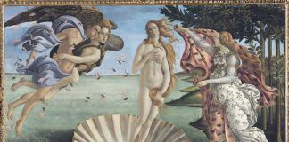 Sandro Botticelli, Nascita di Venere, Firenze, Gallerie degli Uffizi