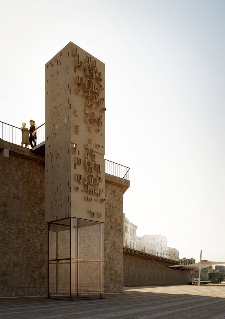 Torre ascensore credits © Peluffo & Partners Architecture