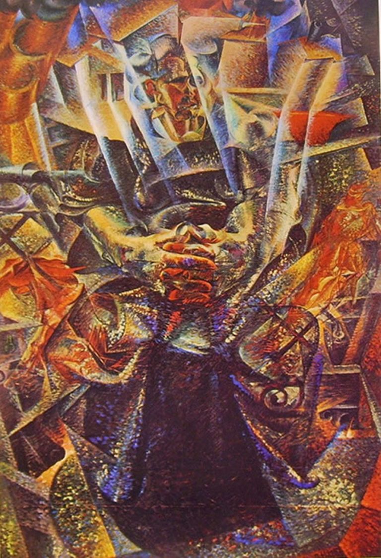 Umberto Boccioni, Materia, 1912. Collezione Peggy Guggenheim, Venezia