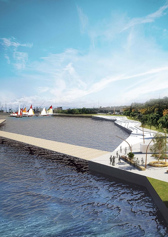 Waterfront Calata 2 Credits © Peluffo & Partners Architecture