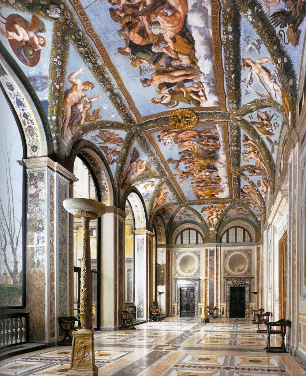 La loggia di Amore e Psiche a Villa Farnesina, Roma