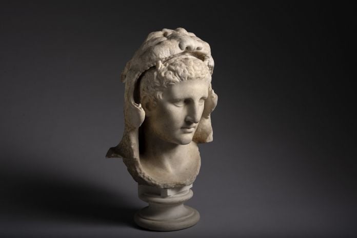Busto di un Giovane Eracle, I secolo a.C. circa. Courtesy ArtAncient, Londra