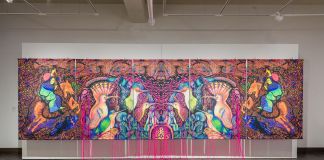 2020 USA and China Technology and Innovation in Fiber Art. Heather Ujiie，Symbiosis，2018. Photo credit Hitoshi Ujiie