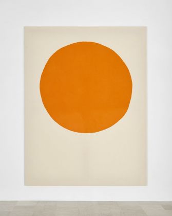 Adelaide Cioni, Il sole, 2019, stoffa su tela, cm.240x184. Photo C. Favero