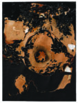 Alberto Burri, Untitled (Combustion), 1957. Acrylic, vinyl glue, and combustion on paper, 13 3⁄4 x 10 1⁄4 in. (35 x 26 cm). Collezione Ramo, Milan. © Artists Rights Society (ARS), New York / SIAE, Rome. Photo: Studio Vandrasch Fotografia, Milan