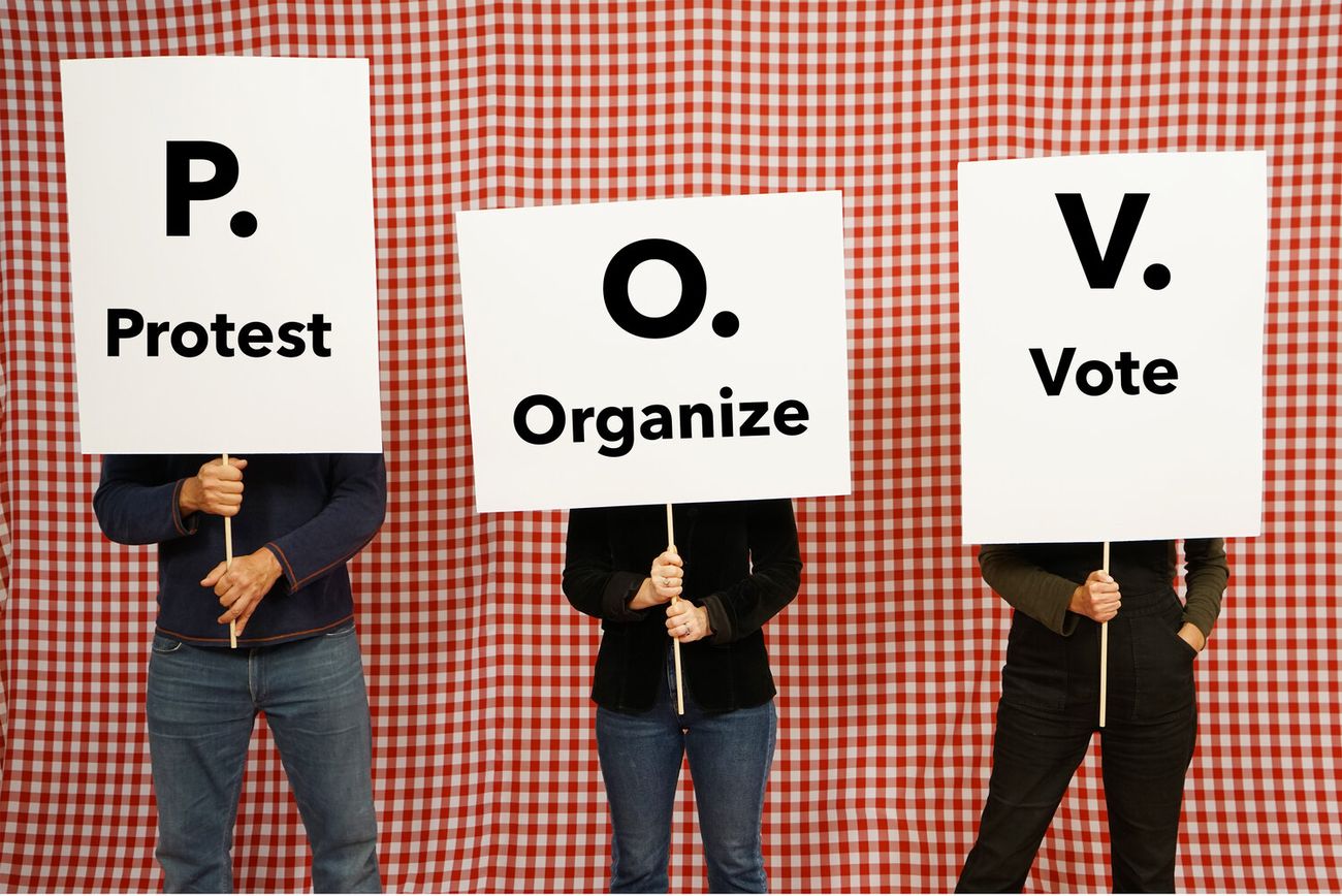 Artists 4 Democracy, POV - Protest Organize Vote