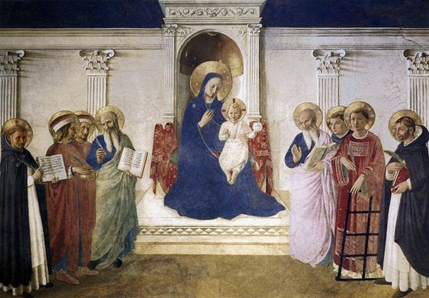 Beato Angelico, Madonna delle Ombre, 1440-50. Museo nazionale di San Marco, Firenze