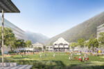 Bellinzona, parco urbano - Render credits: Città di Bellinzona