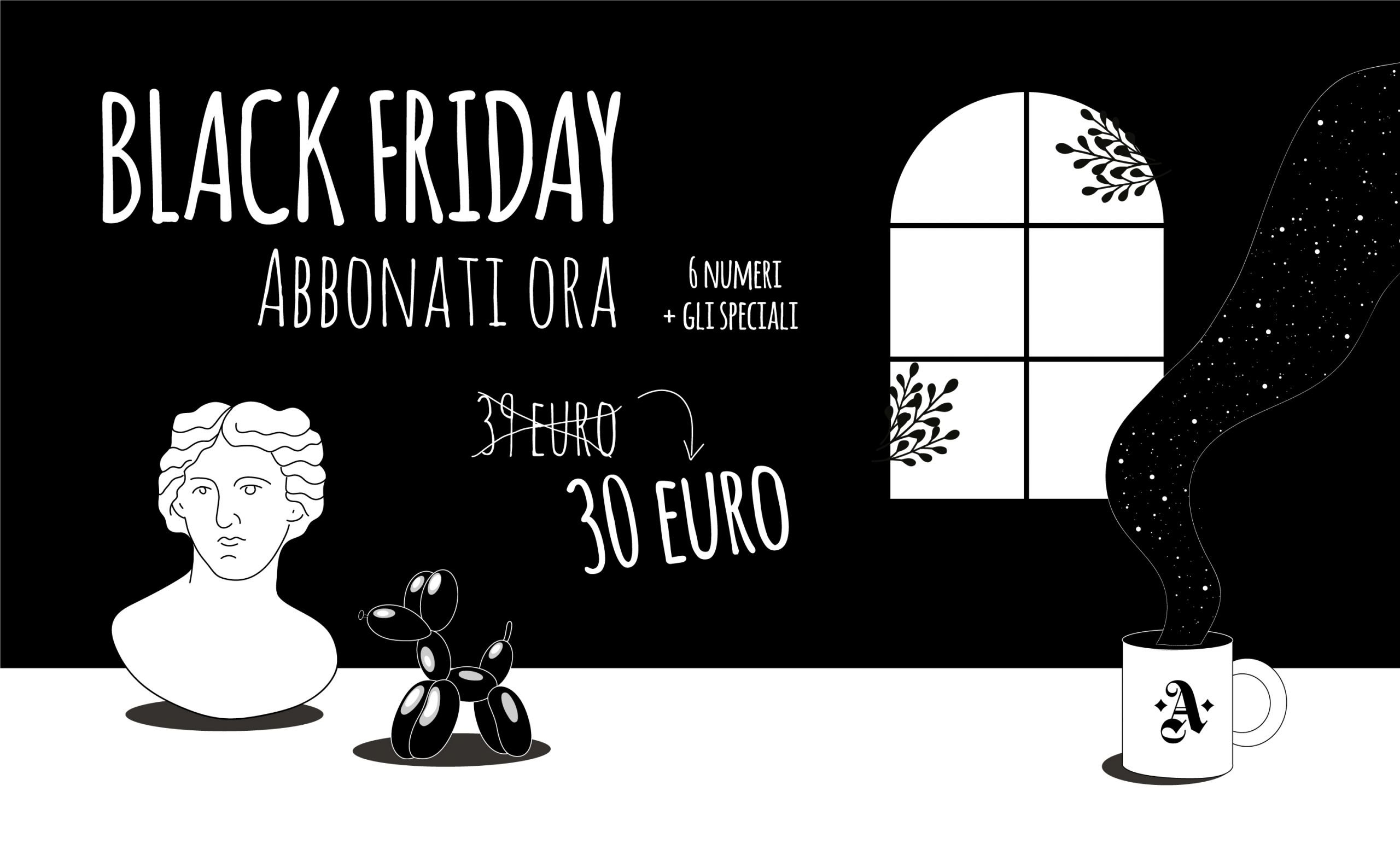 Black Friday Artribune