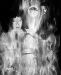 Chiara Fumai, The Moral Exhibiton House, 2012, digital collage. Photo Blerta Hocia