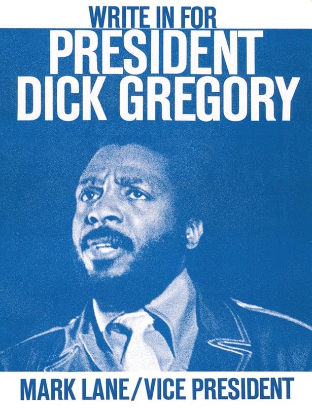 DICK GREGORY, 1968